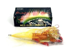 Vintage 1950s MEG ELECTRONICS MG-305 Rocket Radio Made in Japan