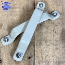 Vw Bus Light Grey Silver Beige Color - Door Inner Pull Handles 1964 To 1967 Vw Bus Light Grey Silver Beige Color - Door Inner Pull Handles 1964 To 1967