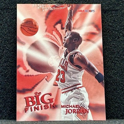 Michael Jordan “The Big Finish” 1995-96 SkyBox NBA Hoops #176 | eBay