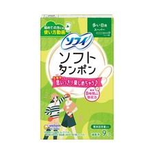 Unicharm Sofy Tampons – Applicator Type Super Absorbency Tampons for Heavy Flow