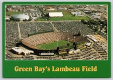 Lambeau Field Bowl Green Bay Wisconsin Packers Stadium Postcard