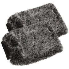 Warm Plush Socks Faux Boot Cuff Fuzzy Covers Furry Leg Warmers