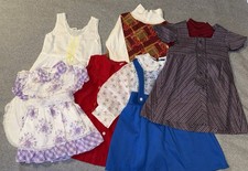 Vintage SEARS Honey Suckle Child Clothing Lot Sunday Dresses Shirt 1960s-1970s
