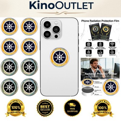 8-Piece Energy Balancing Stickers - Radiation Shield for Smartphones & Tablets