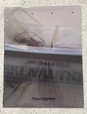 Rare 1994 CORRECT CRAFT DEALER BROCHURE SKI NAUTIQUE, BAREFOOT, EXCEL 
