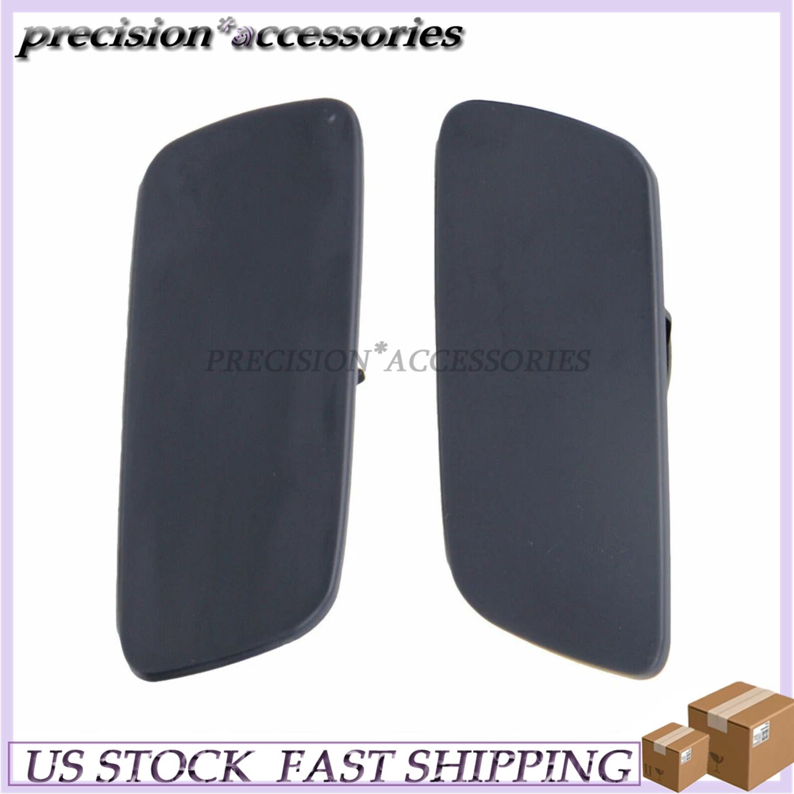Pair Front Headlight Washer Cap For 10 11 12 13 14 15 16 17 18 Rolls-Royce Ghost