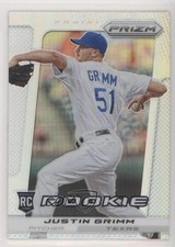 2013 Panini Prizm Silver Prizm Justin Grimm #231 0d2