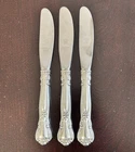 Lot Of 3 Gorham Chantilly Sterling Silver Handle Knives #3