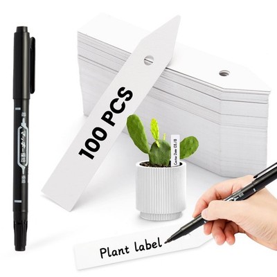NbutWynee Plant Labels, 3-Inch Plant Markers,100Pcs Plant Tags, Plant Labels ...