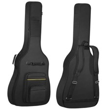 Bass Guitar Bag Bass Guitar Case Gig Backpack with Thick Padding Dual