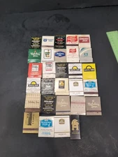 Vintage Match Matches Boxes Lot of 30 Random Inns Most Unstruck Unopened