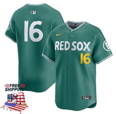 Men Boston Red Sox Jarren Duran Green 2025 City Connect Limited Custom Stitched