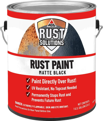 #ad #ad Apply over Rust Paint Matte Black Finish 1 Gallon AOR 128 $135.23