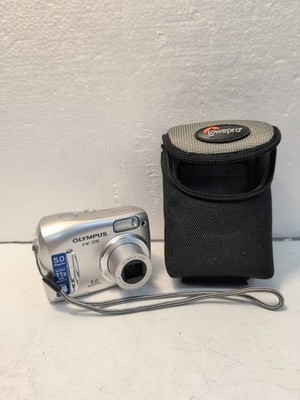 NICE Olympus FE-115 Compact Digital Camera 5.0MP With 512MB Card TESTED -