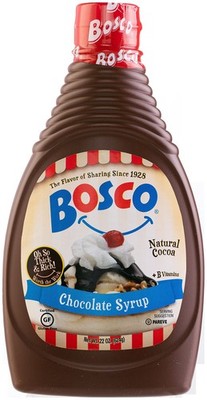 The Original Bosco Chocolate Syrup - 22 oz Squeeze 22 Ounce (Pack of 1)