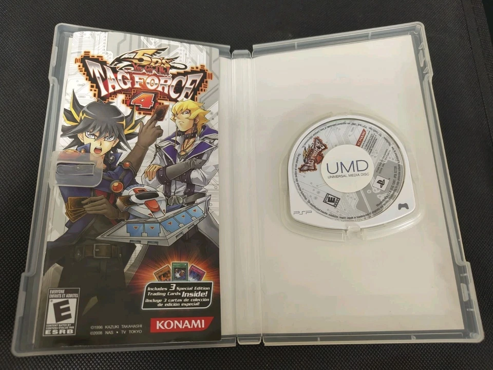 Yu-Gi-Oh 5D's Tag Force 4 (Sony PSP) MINT CIB Complete & Tested - US Release - Image 2 of 3