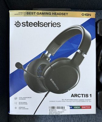 SteelSeries Arctis 1 Over-the-Head Wired Gaming Headset - Black
