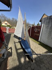 Pouch RZ 85 Faltboot mit Massivholzspanten und vollständiger Besegelung