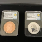 1879 2019 Morgan 1 oz Silver And Copper School Girl CoinNGC PF 70 US Smithsonian