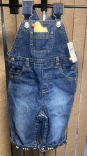 Gymboree Denim Jean Pocket Pal Overalls Duck 6-12 Months Vintage