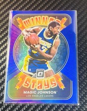 2021-22 Panini Donruss Optic - Winner Stays Magic Johnson #16 Purple Prizm