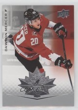 2021 Upper Deck Team Canada Juniors Dawson Mercer #10 4gx