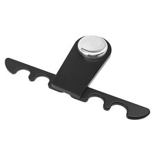 MoyanSuper Portable Pool Stick Holder - Weighted 4-Cue Claw for Black