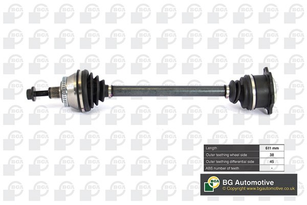 Antriebswelle BGA DS9621LA M16X1,5 FüR VW Passat B5 Variant 3B6 3B3 3B2 3B5 TDI-image
