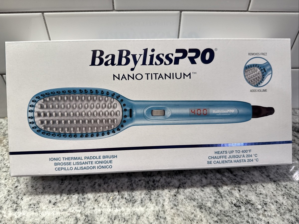 Babyliss Pro Cepillo Alisador Goet Babyliss Pro Nano Titanium
