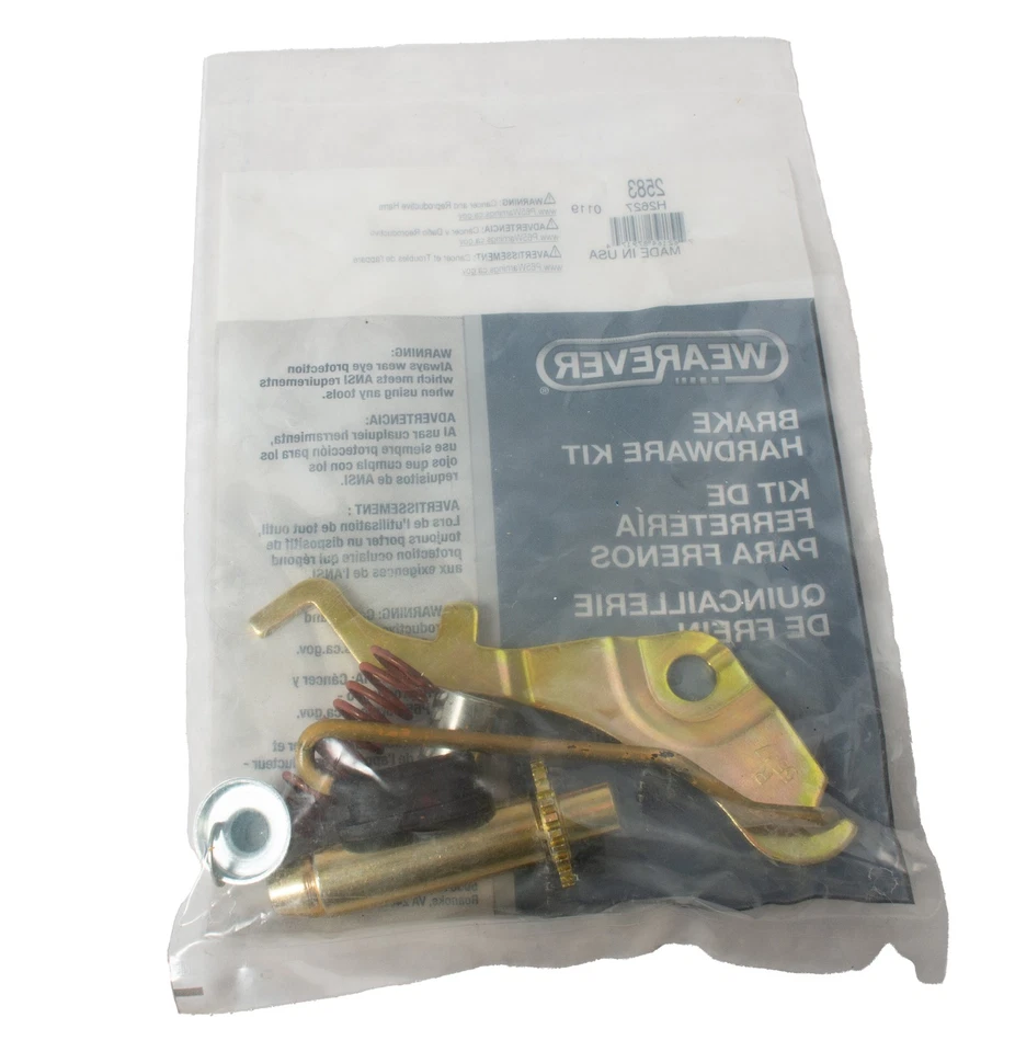 Wearever RR Brake Drum Self-Adjuster Repair Fits 1985-00 Chevrolet Cavalier 2583 Foto 4 de 4