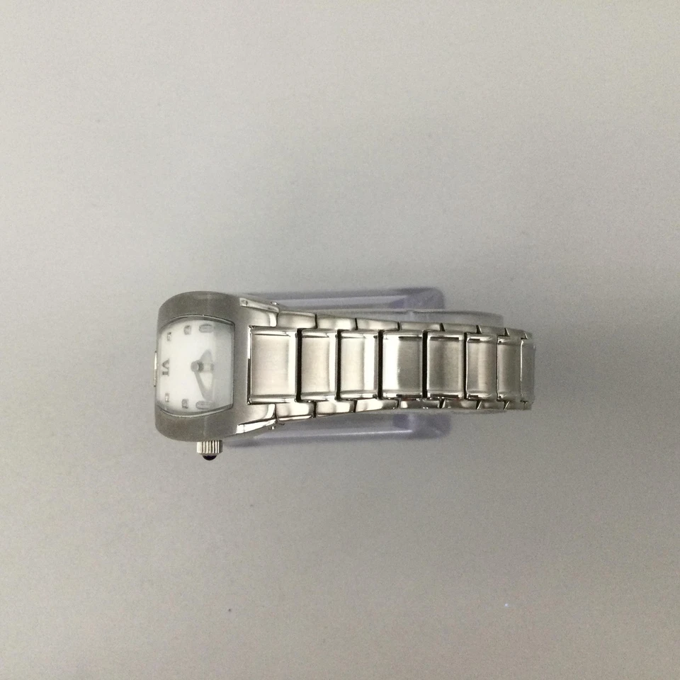 Epoch Womens Watch Stainless Steel Tonneau Bracelet 100ft Dress - Image 4 of 4