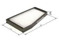 NEU - Bosch 1987435122 Filter, Innenraumluft FüR Chevrolet Daewoo