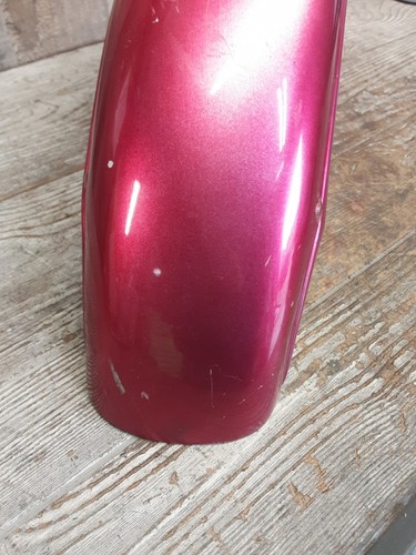 Harley Davidson Sportster Shovelhead Ironhead Hugger Front Wheel Fender Red/Pink - Picture 9 of 12