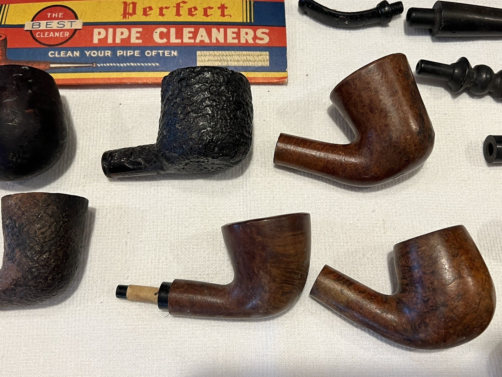 Vintage Tobacco Pipes Parts Lot Collection eBay