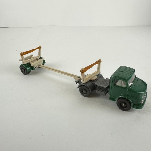 Vintage Wiking Plastic Log Hauler Truck - 第 3/5 張圖片
