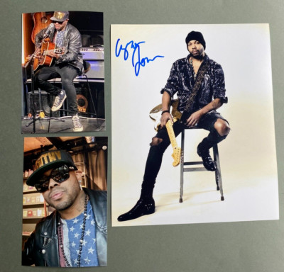 AYRON JONES In-person 2023 signed Foto 20x25 Autogramm/autograph + Foto
