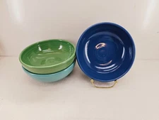 set of 3 FIESTA MEDIUM bistro BOWL meadow turquoise lapis NEW 38 oz