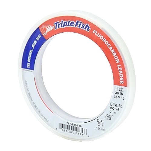 Yo-Zuri Topknot 100% Fluorocarbon Main Line 10lb 200yd Clear - View #9
