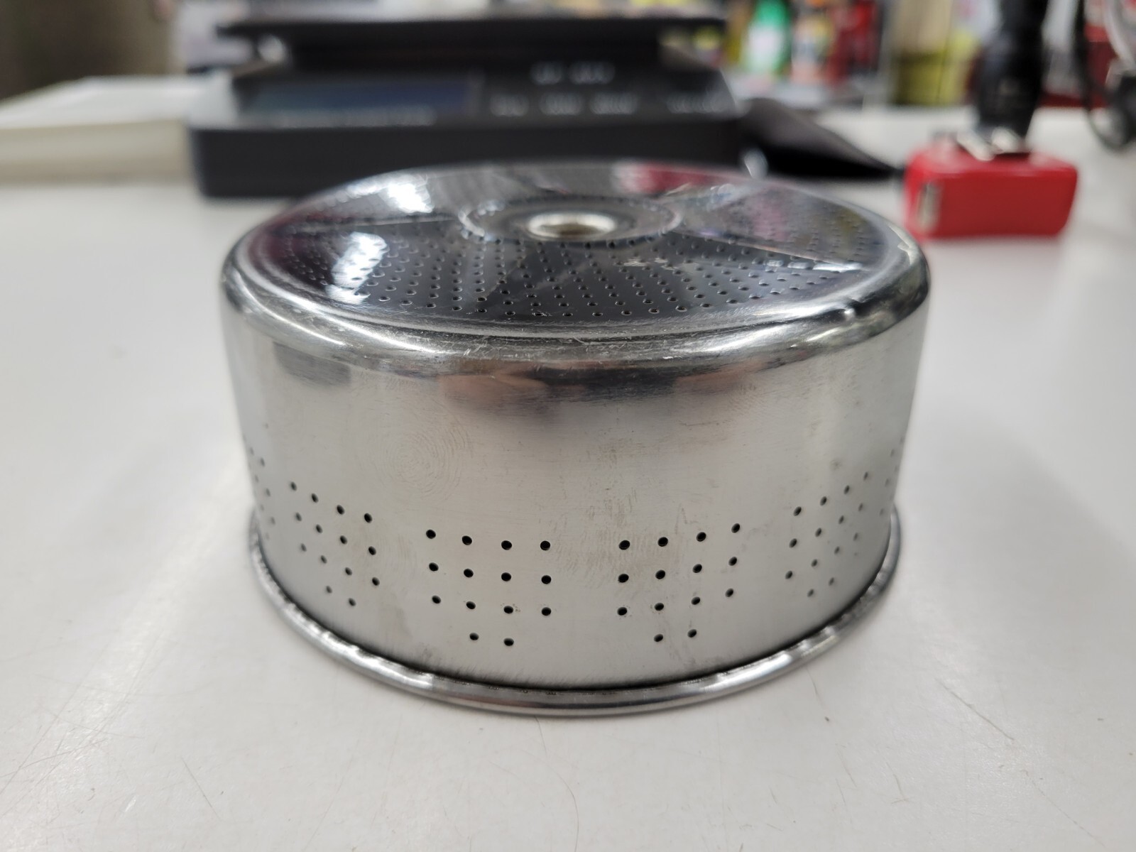 Vintage Percolator Coffee Pot Parts. Stainless Filter Basket 2"x4.5