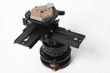 Manfrotto Precision Panorama Tripod Head 3415 w/ offset bases and mounting plate