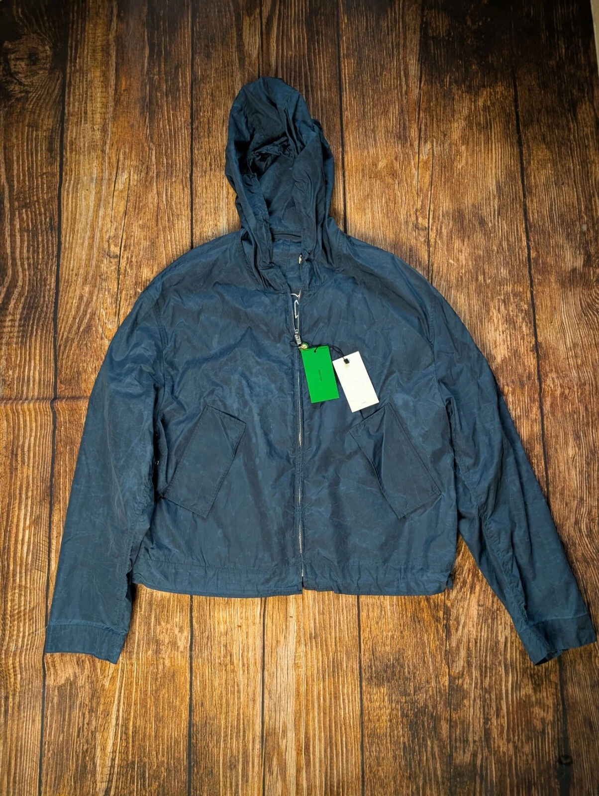 Giacca con cappuccio mezza estate boxy Kenzo Paris Navy