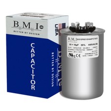 60 / 10 uF MFD Dual Run Capacitor 370 / 440 VAC - USA Made  5 Year Warranty