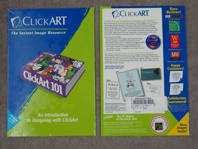 T/Maker ClickART 101 Clip Art on Original 3.5-inch Floppy Disk