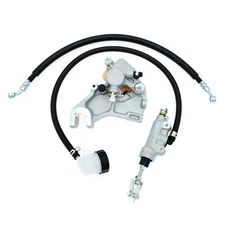 Rear Brake Caliper Master Cylinder & Hose Assembly for HONDA XR250R 1990-2004