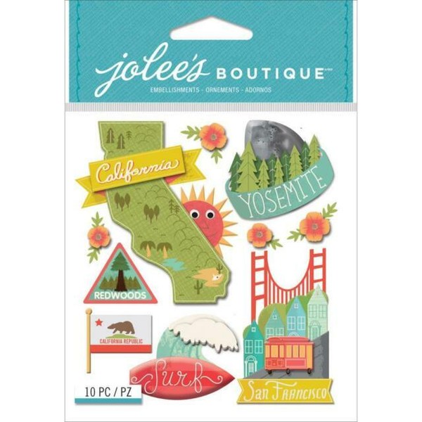 Jolee's Boutique Scrapbooking Stickers California San Francisco