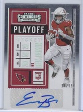 ENO BENJAMIN 2020 CONTENDERS PLAYOFF TICKET AUTO RC #D 14/99