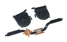 Apple MacBook Pro A1398 15" 2012 Genuine L R Cooling Fan Set w/ Heatsink OEM