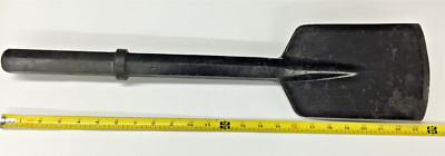 5-1/2 Wide Head, 22 Inch Long, Hex, Round, Clay Spade Chisel 