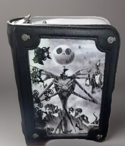The Nightmare Before Christmas Jack Book Crossbody Bag chain Strap New Disney