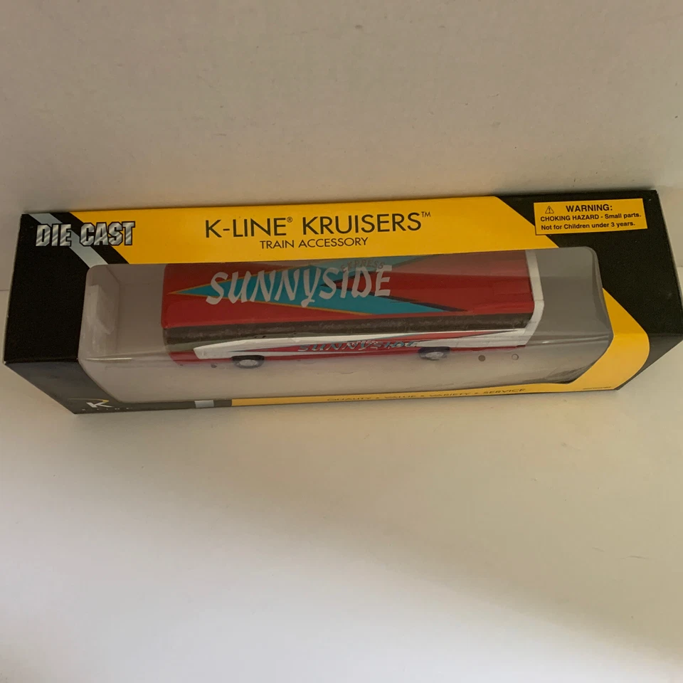 K-LINE KRUISERS DIE CAST CAR MODEL K94446 Sunnyside Express Tour Bus 1:43 - Image 4 of 4